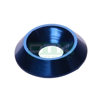 Counter sunk washer 18x6 mm, blue
